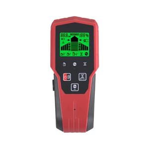 EOUTIL TH600 Joist Stud Finder Red Color Detecting Wood and Metal Stud/AC Live Wire and Ferrous/Non-Ferrous Metal Detector