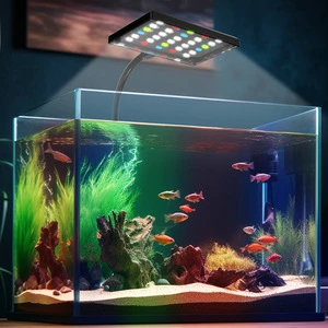 Super Slim Led Aquarium Light Lighting Plants Grow Light Aquatic Plant Waterproof Clip-on Lamp for Fish Tanks Accessories