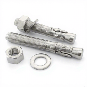 SS304 316 Stainless Steel Fastener Anchor Bolt for Building Construction Fast and Secure Expansion Anchor Bolt