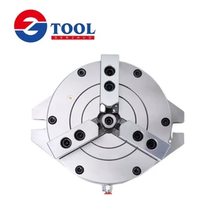 CNC Machine Tools Accessories Hydraulic Chuck 2 Jaw Through-hole Vertical Lathe Chuck United Kingdom
