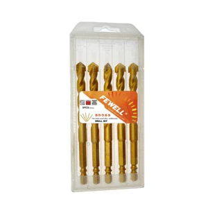 10mm Premium Grade Hex Shank Spiral Alloy Multifunction Drill Bit General Purpose