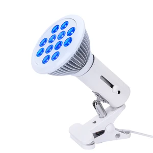 Hydroponics Veg Growing All Blue LED Grow Light Bulb 24W IP44 for Aquarium and Plant Growth 450nm
