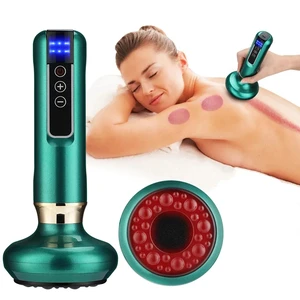Guasha Electric Body Slimming Tools Suckers Auto Vacuum Suction Cup Electric Cupping Massager