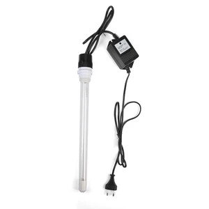 Aquariums UVC Submersible Uv Water Sterilizer Lamp 16W Ultraviolet Disinfection Light Germicidal Lamp Submersible Uv Lamps