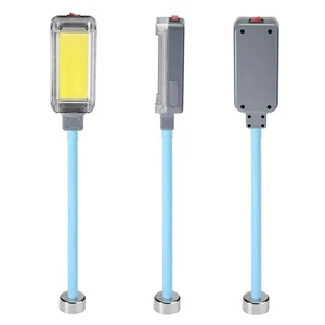 Magnetic Base COB Work Light Flexible Gooseneck 4000mAh Rechargeable Sewing Machine Lamp Portable Inspection Light Workshop