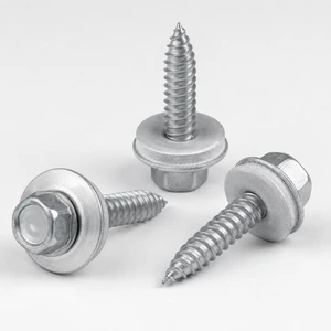 Custom Bimetal Self Tapping Screws Factory Direct Screw 304 Stainless Steel Head Carbon Steel Drill Point for Metal Roofing