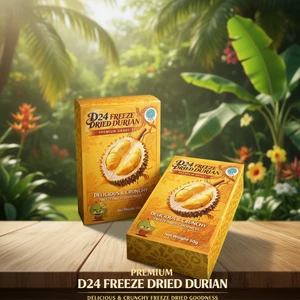 Ready-to-Eat Tropika Musang King Sweet Freeze Dried Durian Healthy Snack Vacuum Packed Souvenir Pack