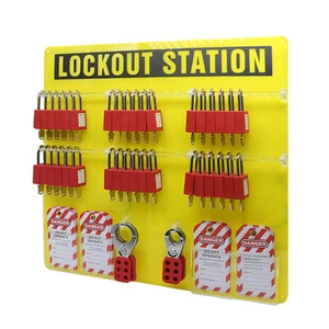 Loto 36 Lock Padlock Station Lockout Tagout Kits Safety Combination Kit