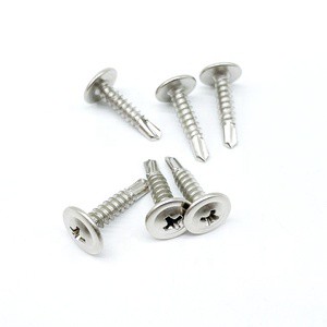 SUNO SDS Metric Stainless Steel Modify Truss Head Self Drilling Screws Grade 4.8-12.9 For Sheet Metal And Composite Assemblies