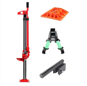 3Ton Heavy Duty Hydraulic High Lift Car Jack Portable Ratcheting Farm Jack for Off-Road & Garage