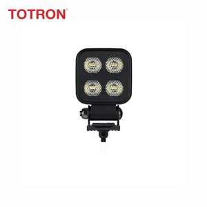 40W 12V 24V Water-proof Flood Beam Square LED Working Light for Excavator Truck Car