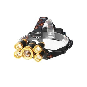 Rechargeable 2000lm Zoomable Head Lantern 5T6 LED Safety Spot Headlamp Camping Fishing Led ZOOM Lampe Frontale Hunting Headlight