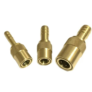 Quick Coupler Pneumatic Quick Release Coupling American Standard Male And Female Brass Water Hydraulic Hose Connrct