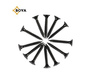 Hot Sale #6 X 25mm Phosphated Self Tapping Drilling Drywall Screw for Plaster Board with Fine Thread