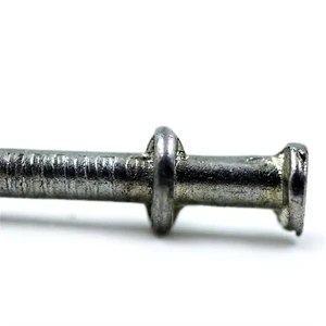 HF Polished Double Headed Duplex Nail Double Head Nails Standoff Pin