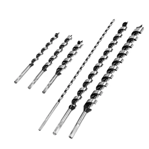 6mm-40mm Extra Long 230mm Length Wood Auger Twist Drill Bits Hex Shank for Drilling