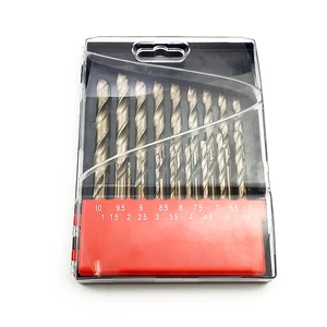 Naipu 1-10mm Metal Drilling Bits HSS M35 Fully Ground Straight Shank Twist Drill Bit Brocas For Stainless Steel