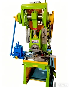 Fully Automatic High-Speed PLC-Controlled Motor & Bearing Hexagonal Concertina Razor Wire Clip Machine
