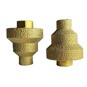 M14 Thread Diamond Chamfer Drill Bit 20-35-50mm Hole Saw for Enlarging Marble Tile Brick Stone Porcelain for Drill Bits