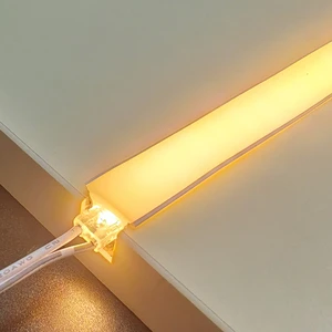 New Product 10*10mm Cabinet Light Strip Silicone Solderless Neon Flex Waterproof For Cabinet Lighting Furniture Decor