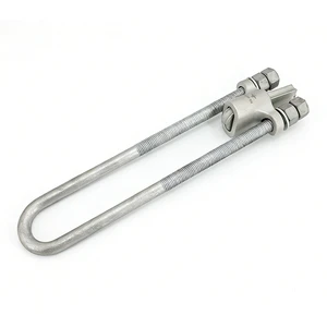 One-Stop Solution Distribution Line Fittings NUT Clamp Adjustable Type Ensures Strong Mechanical Grip and Stable Connection