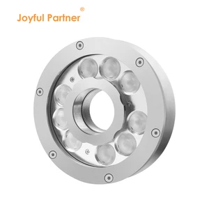IP68 Waterproof LED SS316 Ring Musical Fountain Lamp 9*4W 24V DMX RGBW4in1 RGB RGBW Underwater Ring Lamp 9*4W 24V DMX RGBW4in1
