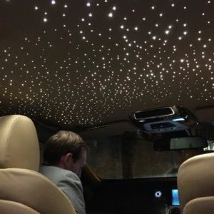 Car Stars Lights App Control Twinkle Effect Fiber Optic Car Roof Top Ceiling Star Light Kit