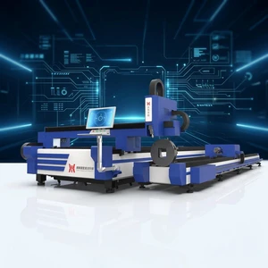 Sheet And Tube Fiber Laser Cutter 3015 Cnc 3kw Single Platform Laser Cutter Iron Sheet Pipe Laser Cutting Machine For Metal
