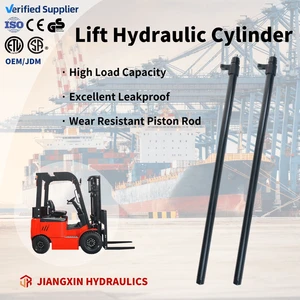Jiangxin Customized Lifting Hydraulic Piston Cylinder Model 20410000 Single Acting 1500mm Stroke 0-16Mpa Pressure