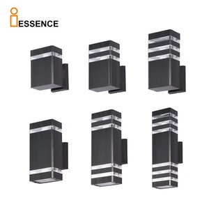 Modern Up Down Outdoor Wall Lamp IP65 Waterproof E27 LED Wall Light Aluminum Garden Porch Sconce Villa Corridor Lighting