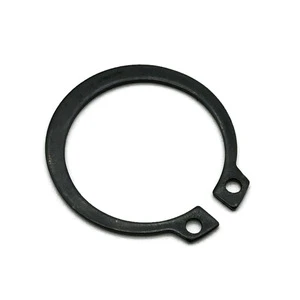 High Quality Carbon Steel Black Finish Spring Opening C-Type Retaining Ring for Automotive Industry