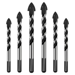 Multi-function Triangle Drill Bit Handdrill Cement Wall Stainless Steel Ceramic Marble Drilling 6mm Rotary Multi Functional