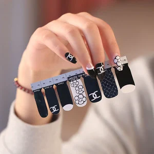 2026 Nail Art Nail Sticker Metallic Nail Stickers Supplies