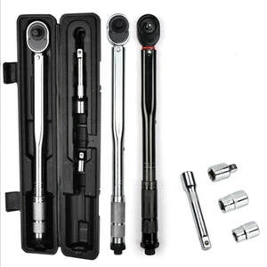 Industrial-grade 45teeth /24teeth 12.5mm 1/2inch Multi Purpose Steel Handle Snap on Tools Torque Wrench Set