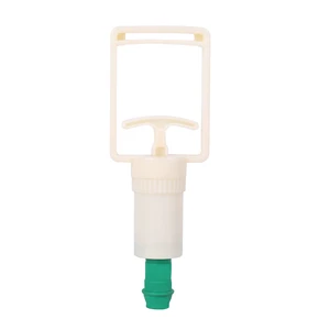 Baoyi Manufacturer White L Size Vacuum Suction Cup Pump ABS Thick Material Massage Cupping Pumps