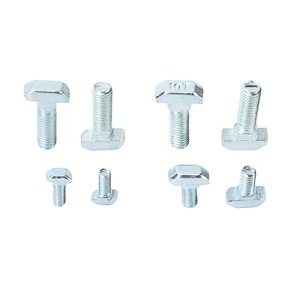 European Standard Factory Direct Wholesale M8 Bolt T-head Fasteners 304 316 Stainless Steel T Slot t Head T-Bolts Manufacturers