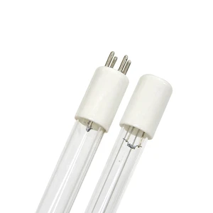 40 W GPH843T5L/4P UV Germicidal Lamp 254nm Quartz Tube for Water Treatment