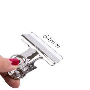 High Quality Deli 9522 High Quality Clip Finishing Clamp 12 Stainless Steel Iron Bill Clamp Clip Is Not Easy to Rust Large Medium and Small
