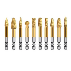 Customizable Tungsten Carbide Rotary Burr 3-16mm Electric Grinding Bit For Metal Wood Jade Carving