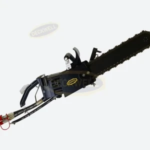 DECKWELL Lightweight Stainless Steel Hydraulic Diamond Chain Saw for Concrete/Asphalt/Hard Rock with Powerful Cutting Function