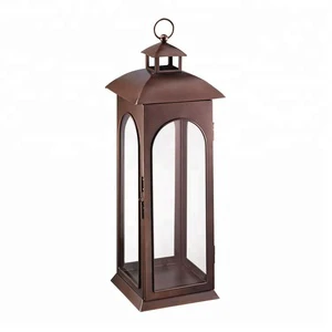 Traditional Rustic Arabian Memorial Metal Lantern Handmade Powder Coated Home Decoration