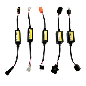 Cross-border Wholesale 12V 35W Car LED Headlight Decoder EMC Filter Radio Interference Suppressor LED Headlamps for H7 and H4