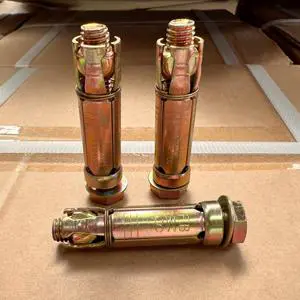 Yongnian Heavy Duty Expansion Bolt Galvanized Steel Concrete Anchor Sleeve Anchor Fix Shield Bolt Factory Wholesale Yellow Zinc