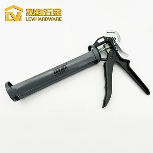 CUSTOM Yellow Grey Black Red Blue 9inch /310ml Silicone Sealant extra Heavy Caulk Gun Paint & Masonry Tools Caulking Gun