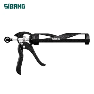 9-inch Construction Handle, Semi-circular Adhesive Sealant Caulking Gun with Skeleton Frame.