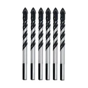 6mm Carbide Spear Tip Drill bit Para Azulejos Porcelanato Ceramic Porcelain Tile Glass Drill Bit for Glass Tile Cement