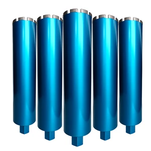 Premium Wet Diamond Core Drill Bit 1-1/4 UNC Concrete Reinforced Concrete Drilling Core Bit 450mm Long Life Diamond Tool
