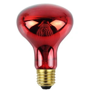 Infrared Neodymium Pet Lamp with R63 30W/40W/60W/80W/100W/95W/150W LED Black Glass Body Heating Black Bulb