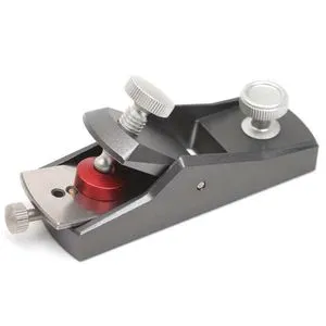 Adjustable Cutting Depth Small Hand Planer Aluminium Alloy Manual Woodworking Planer with Small Trimming Features