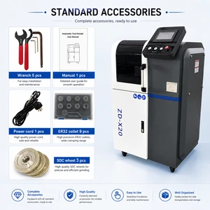 CNC Tool Grinder Probe Tool Setter End Mill Drill Bit Ball Nose Sharpener Automatic ZD-X20